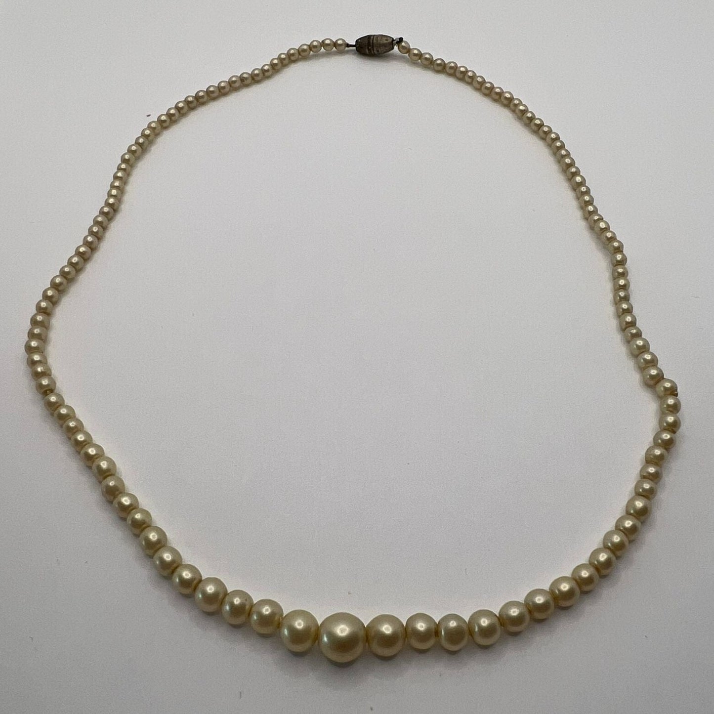 6318 Vintage Perlen Halsketten 43cm