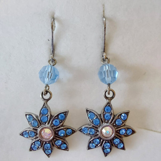 3830 Vintage Earring mit Swarovski Crystals
