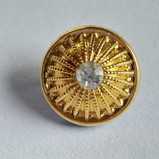 4312 Knopfe mit Swarovski Kristallen 13.5mm