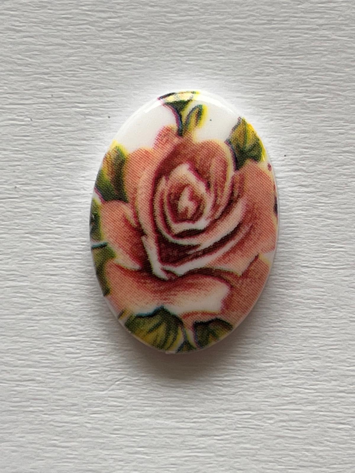 5656 Vintage Rosé Cabochon 18mm