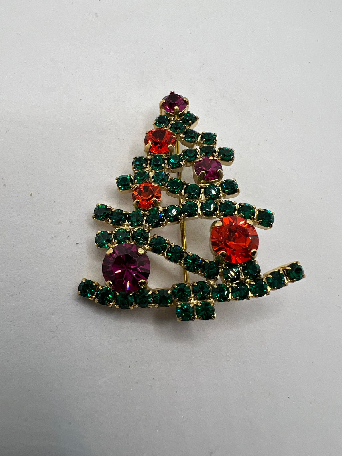 8862 Vintage Swarovski Kristallen Brosche 45mm