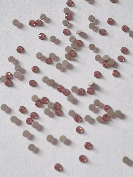 Swarovski® Flatback Rund Light Rose SS5
