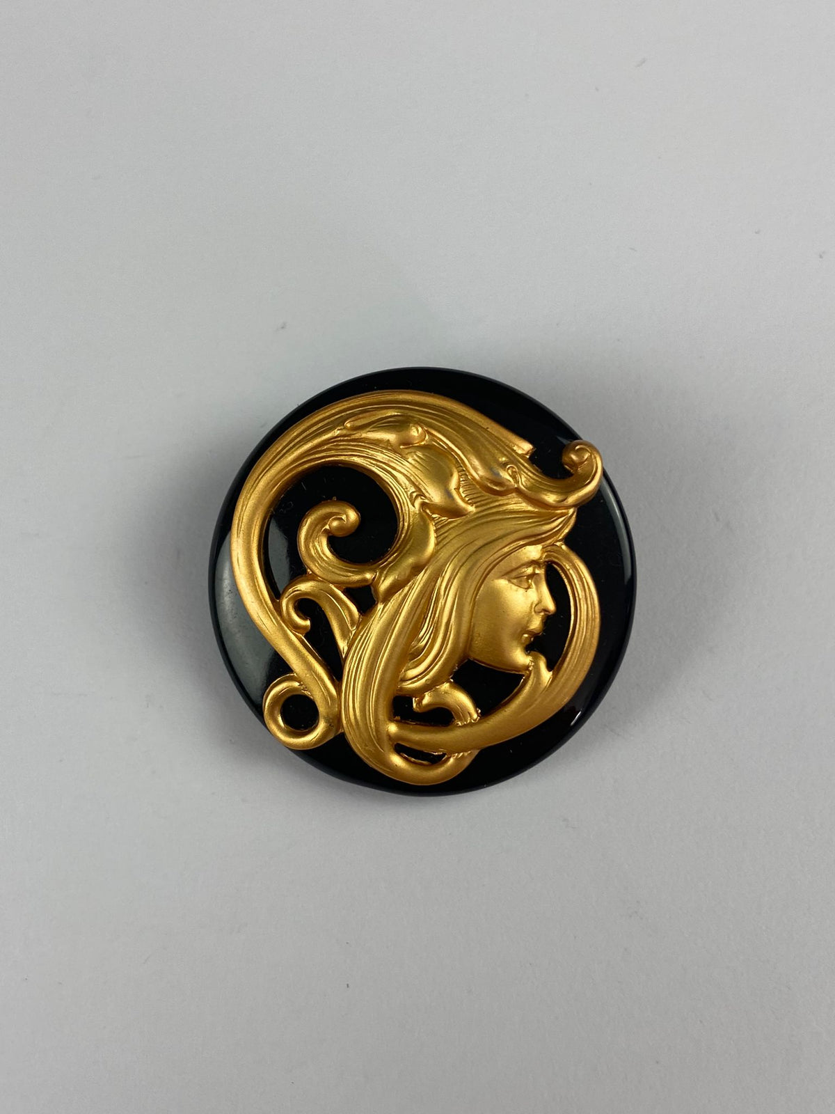 8295 Vintage Zeitgenössische Brosche 35,5x35,5mm