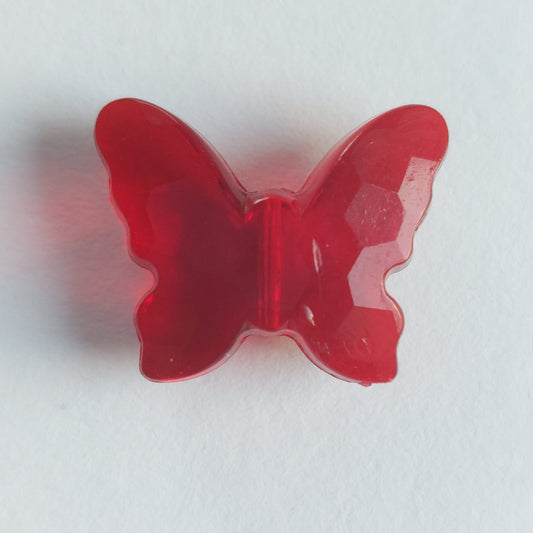 5556 Vintage Crystal Butterfly Anhänger Light Siam 15mm