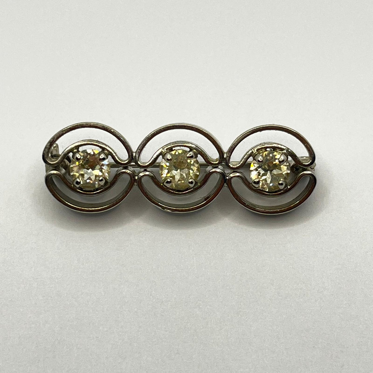 8822 Vintage Swarovski Kristallen Brosche 42mm