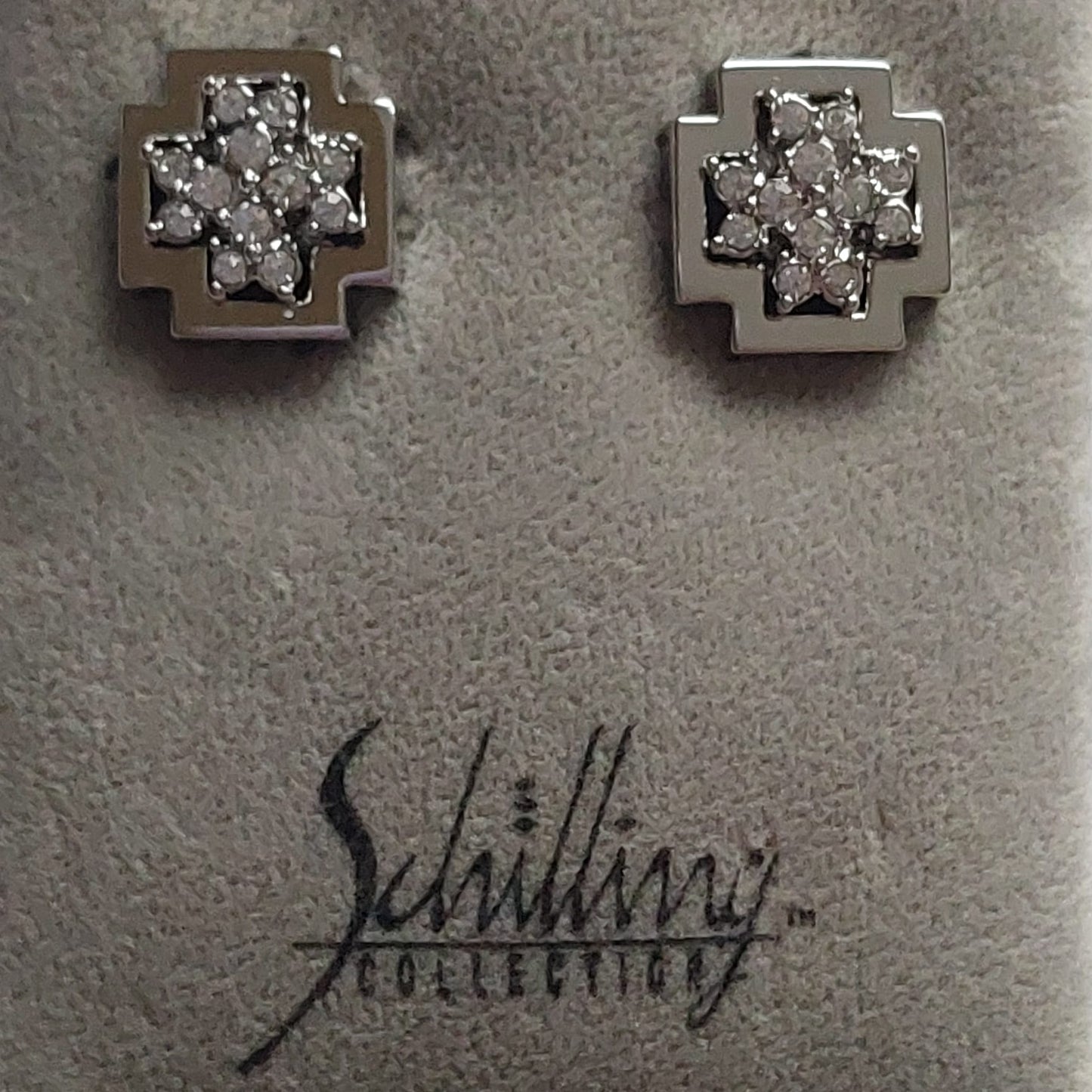 Original Vintage Schilling Austria Ohrringe 12mm