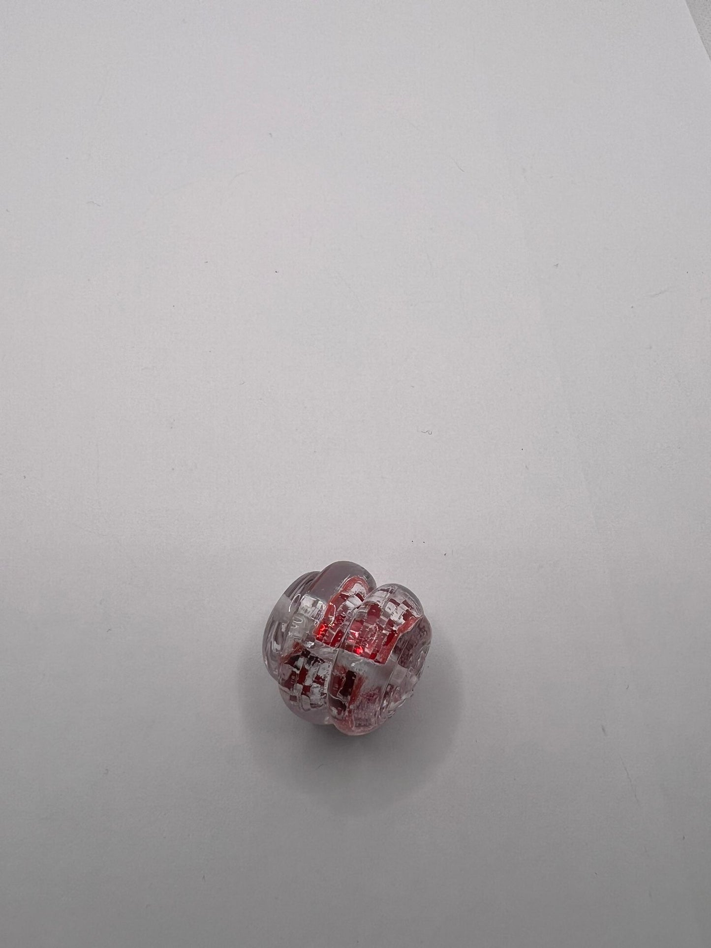 5944 Vintage Kunststoff Perle 24mm
