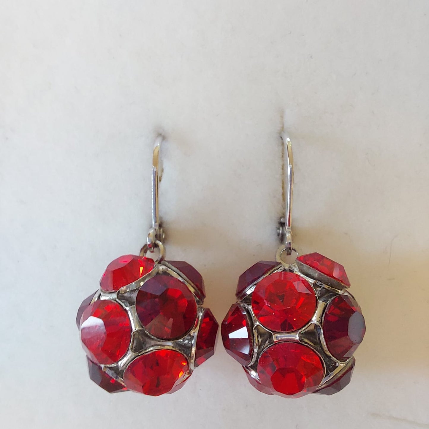 3784 Vintage Earring mit Swarovski Crystals