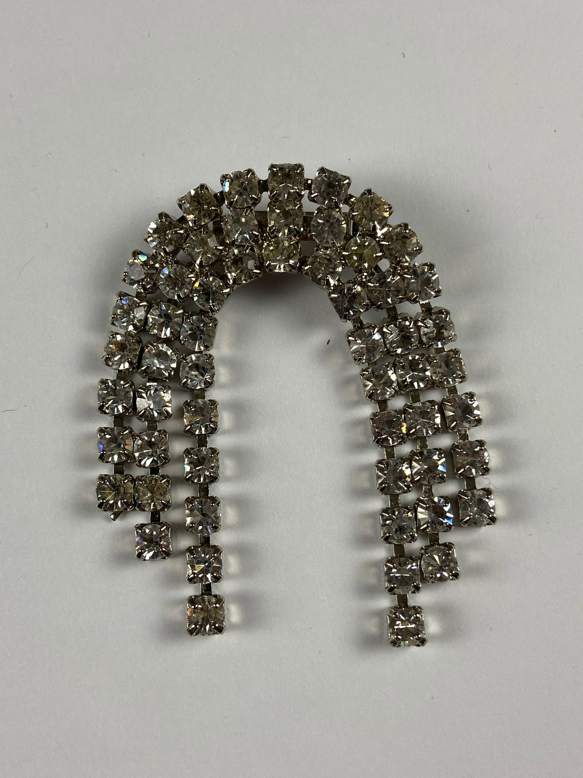 8671 Vintage Swarovski Kristallen Brosche 63mm
