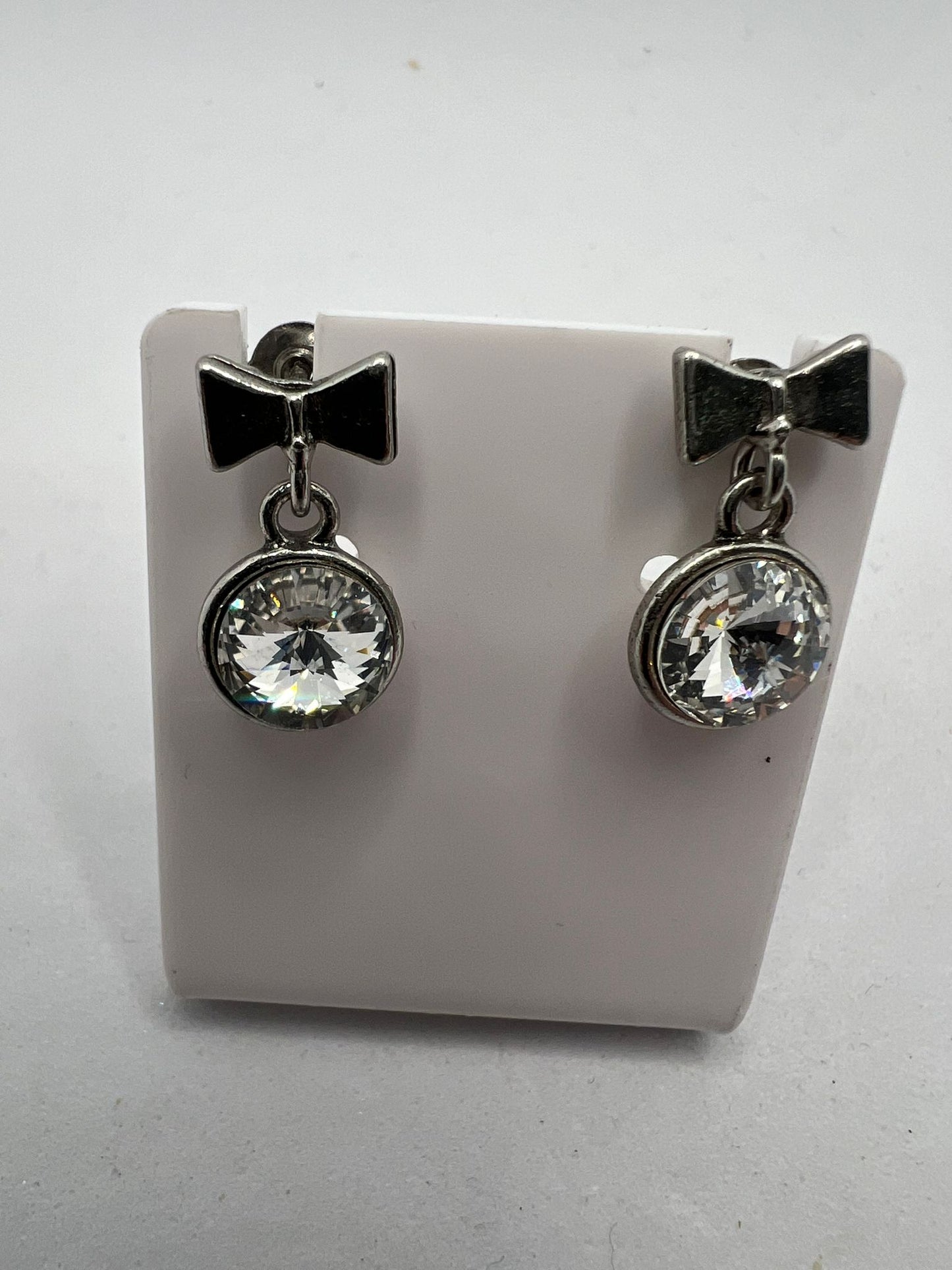 30613 Vintage Swarovski Kristallen Ohrhanger 9mm