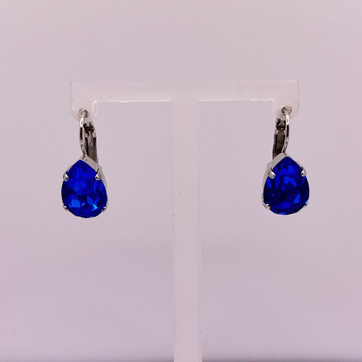 30778 Vintage Swarovski Kristallen Ohrhänger 13mm