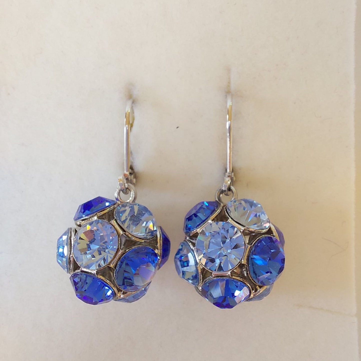 3779 Vintage Earring mit Swarovski Crystals