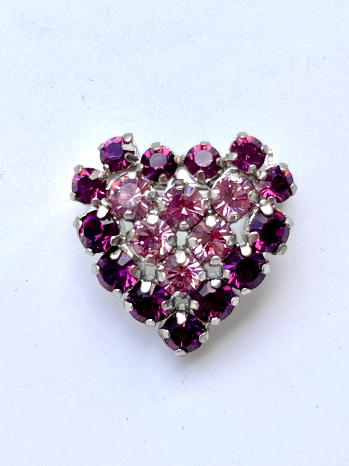 8468 Vintage Swarovski Kristallen Brosche 22m