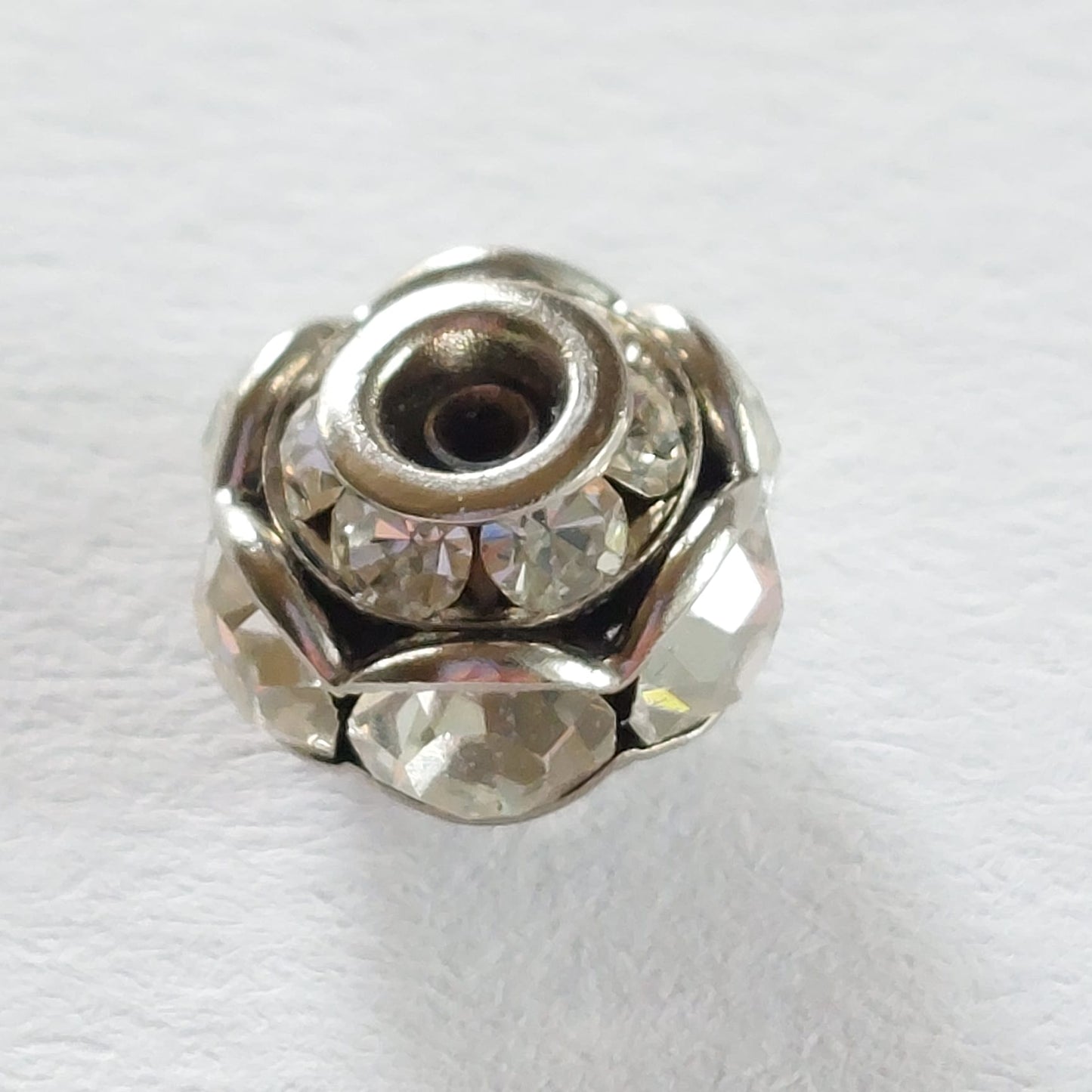 5135 Vintage Perle Zwischenteil Mit Swarovski Kristallen 7.2mm