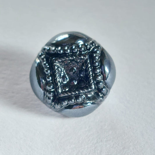 4266 Knopfe mit Swarovski Kristallen 12.5mm