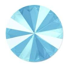 Swarovski® Rivoli Summer Blue 14mm