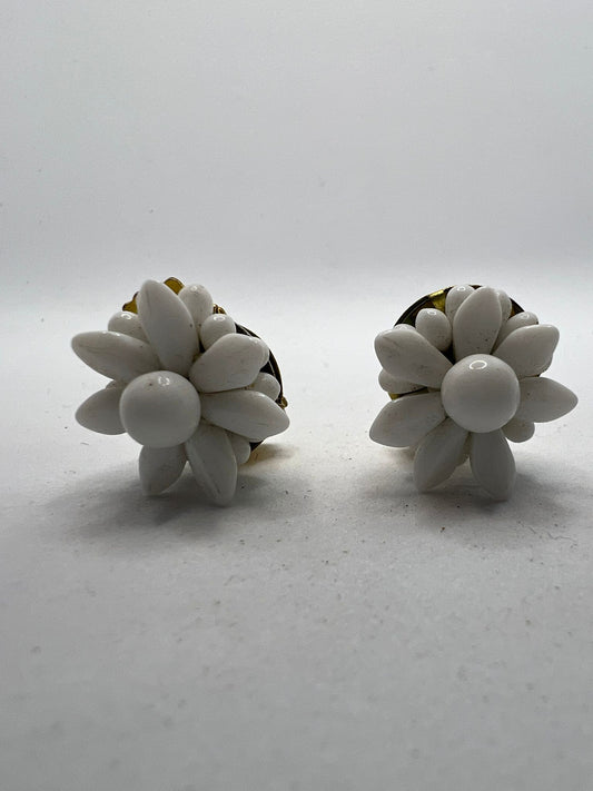 30508 Vintage Perlen Ohrclip 20mm