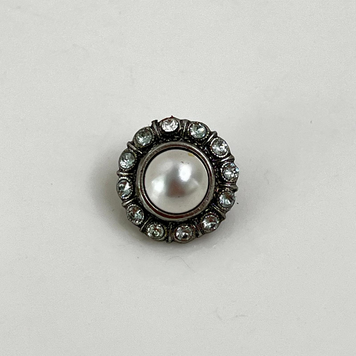 8637 Vintage Swarovski Kristallen Brosche 15mm