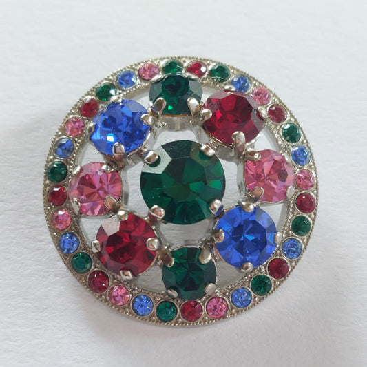 4224 Knopfe mit Swarovski Kristallen 28mm