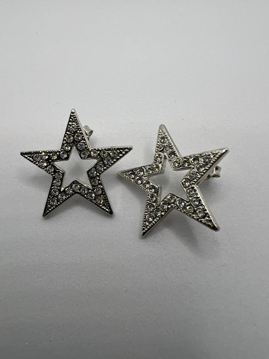 30429 Vintage Swarovski Kristallen Ohrhänger 22mm