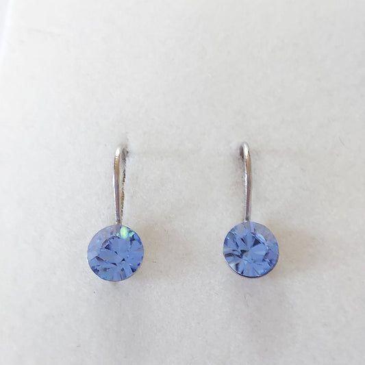 3809 Vintage Earring mit Swarovski Crystals