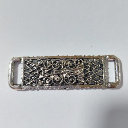 Viktorianischer Filigran Trachten Schmuck 46mm