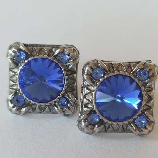 3888 Vintage Earring mit Swarovski Crystals