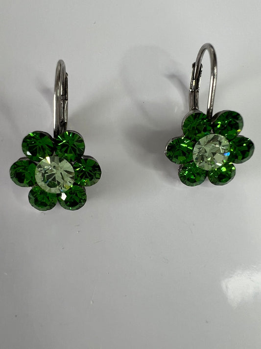 30400 Vintage Swarovski Kristallen Ohrhänger 12mm