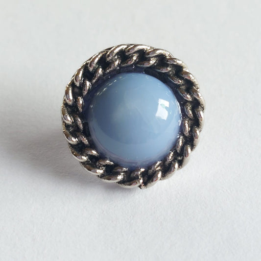 4092 Knopfe mit Swarovski Perlen 14mm