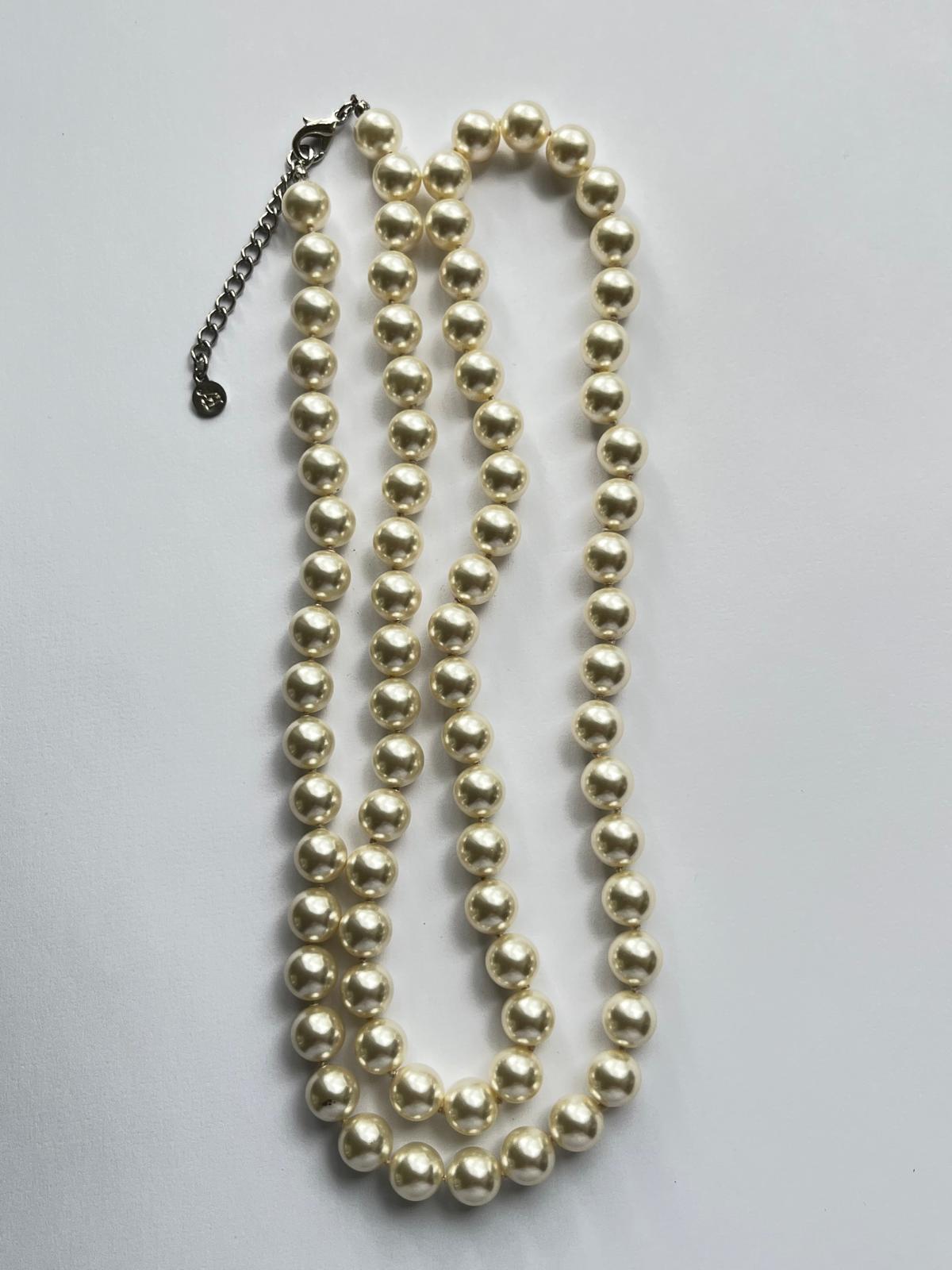 6213 Vintage Swarovski Kristallen Perlenkette 82cm