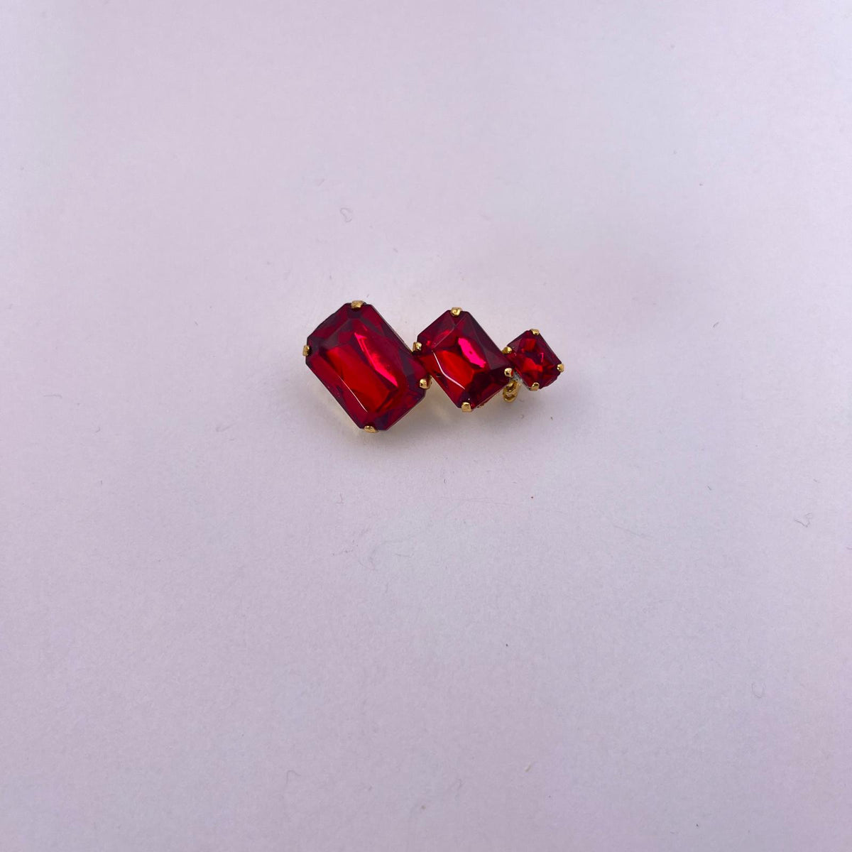 8903 Vintage Swarovski Kristallen Brosche 27mm