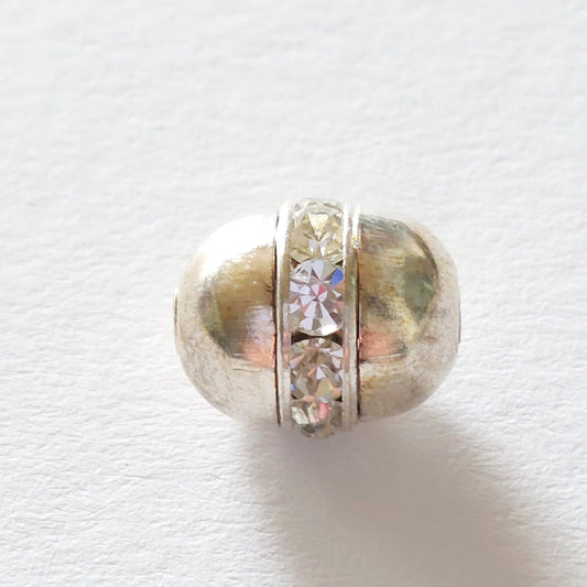 5106 Vintage Perle Zwischenteil Mit Swarovski Kristallen 12,5×10mm