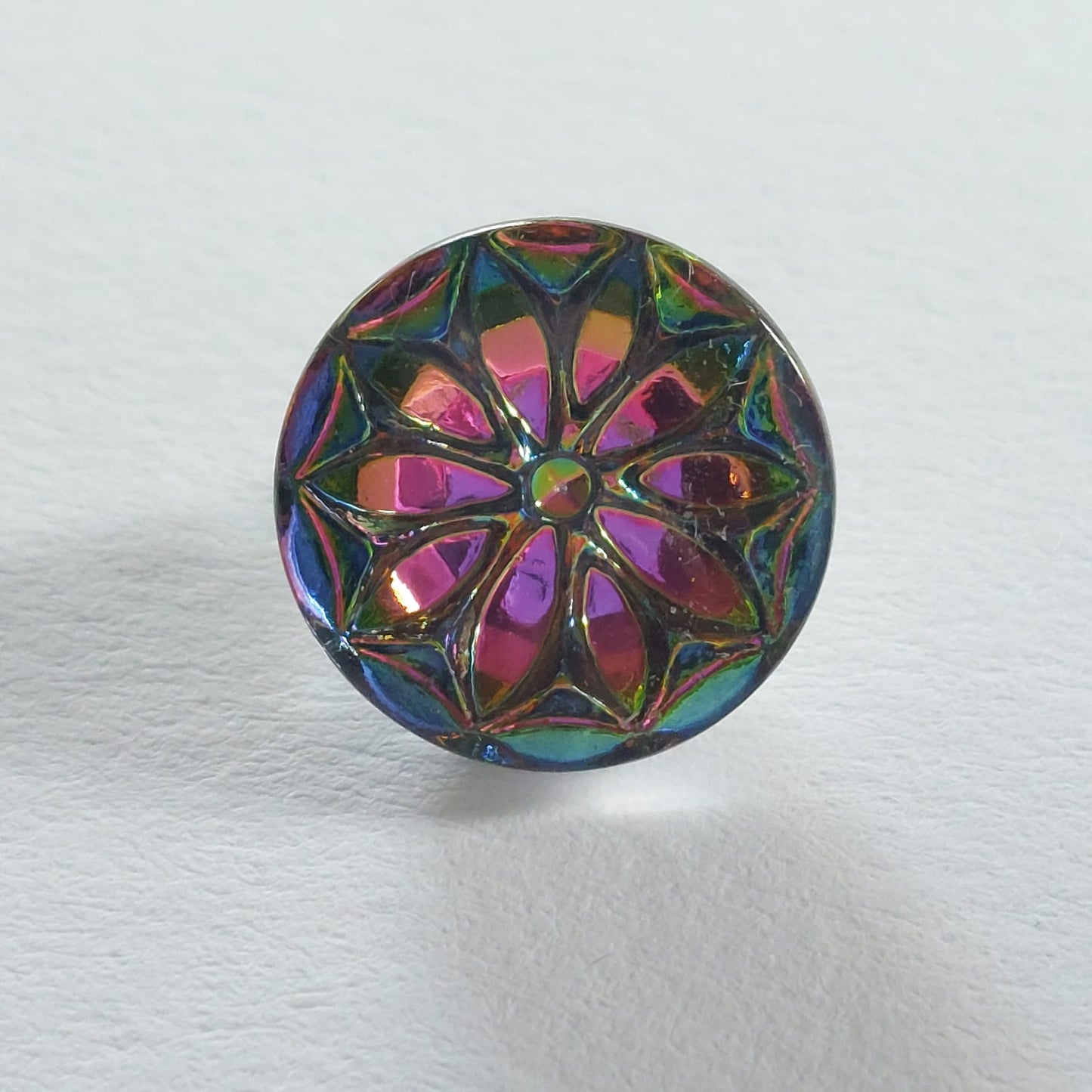 4261 Knopfe mit Swarovski Kristallen 13mm