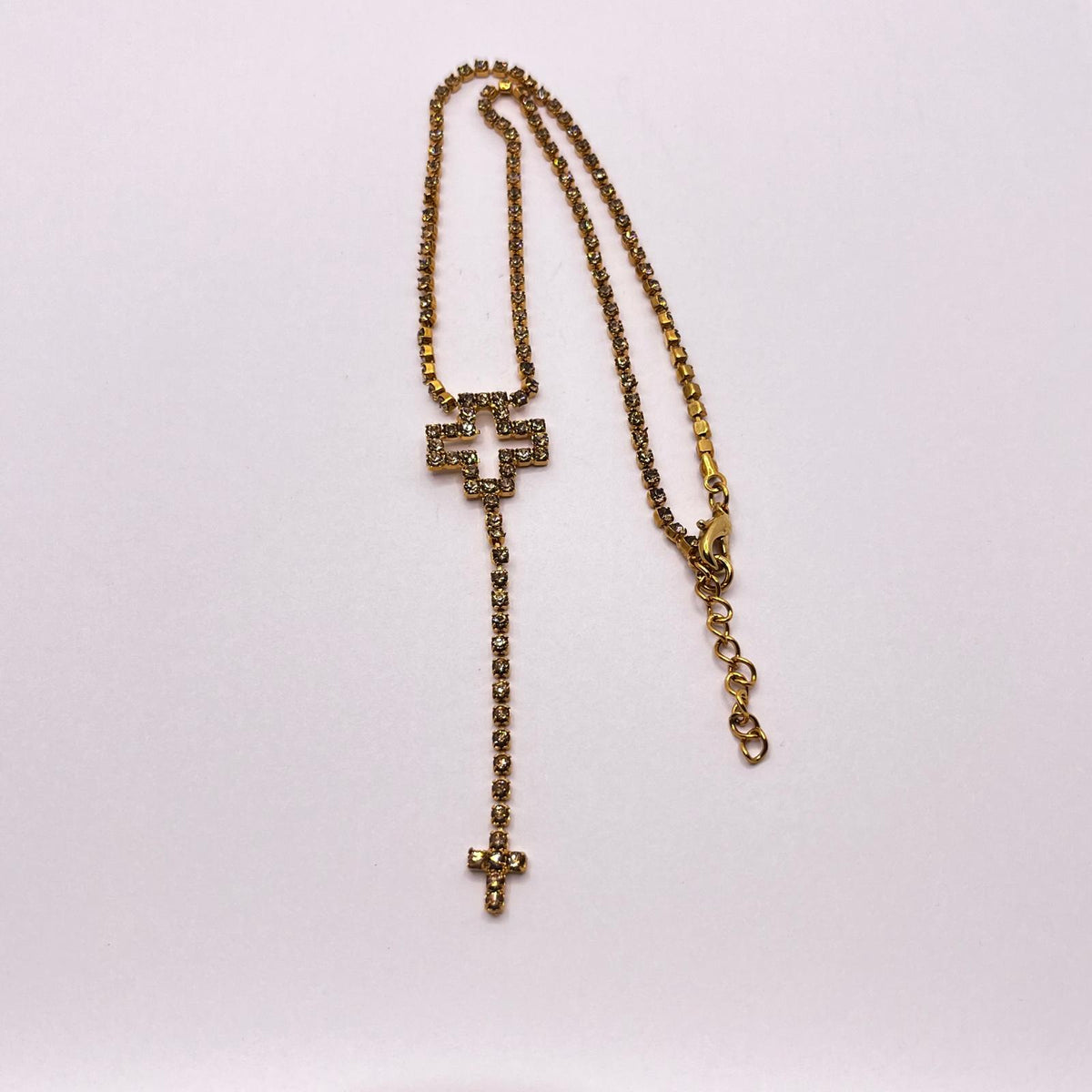 6316 Vintage Swarovski Kristallen Halsketten 40cm