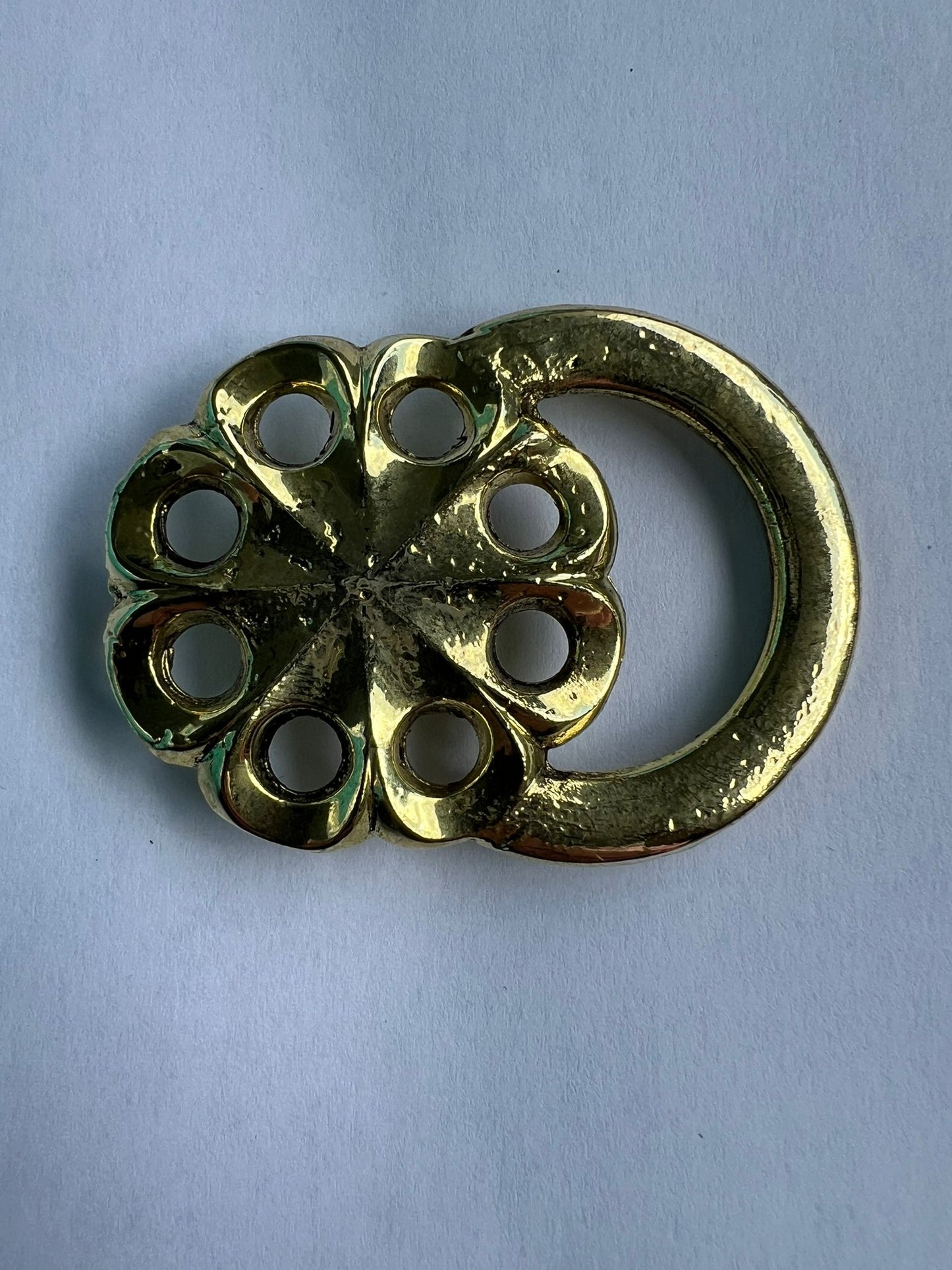 2331 Vintage Swarovski Kristallen Gürtelschnalle 55mm