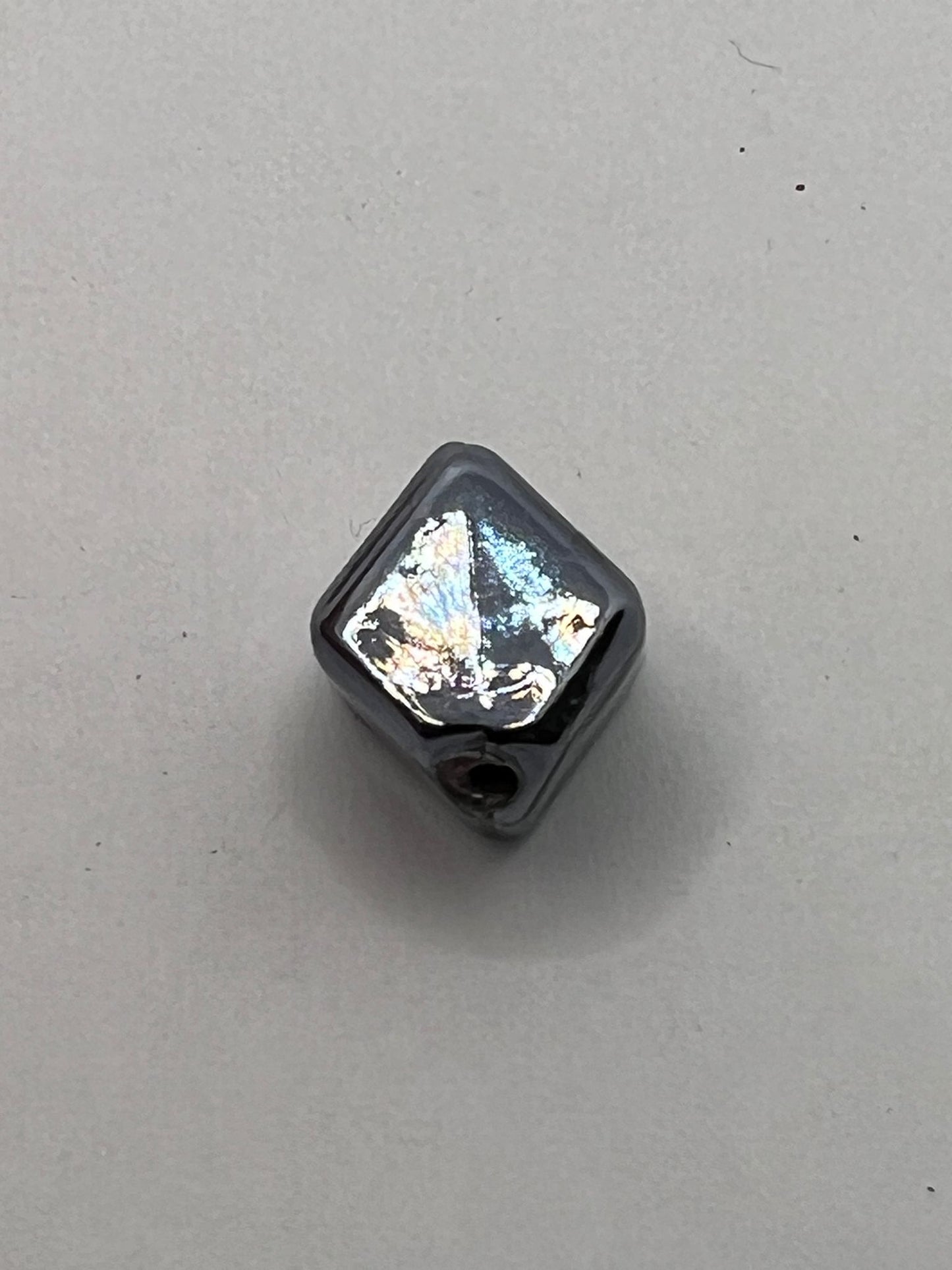 59482 Vintage Plated Perle 15mm