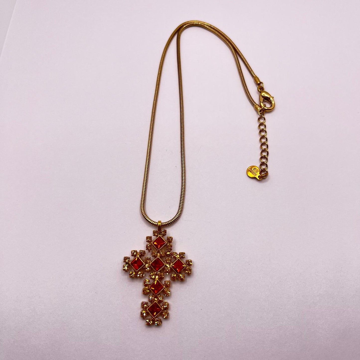 6291 Vintage Swarovski Kristallen Halsketten 42cm