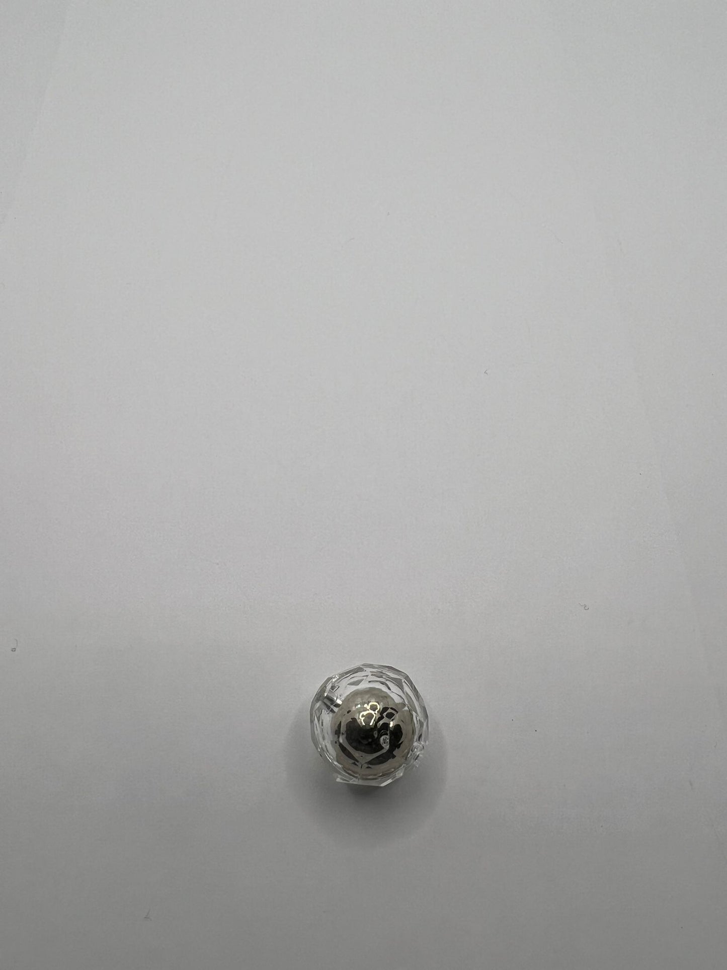 5980 Vintage Kunststoff Perle 19mm