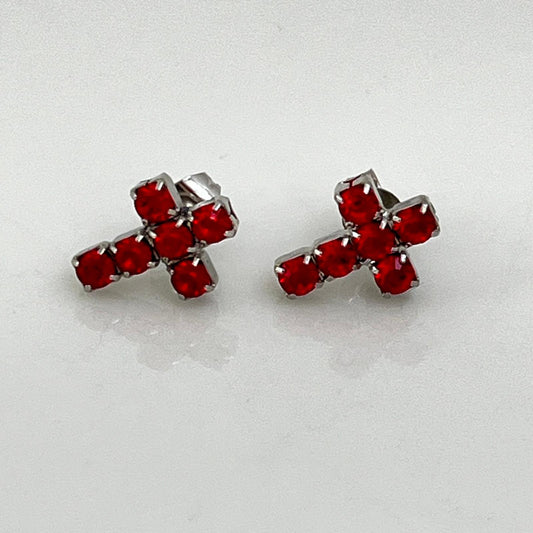 30379 Vintage Swarovski Kristallen Ohrstecker 13mm