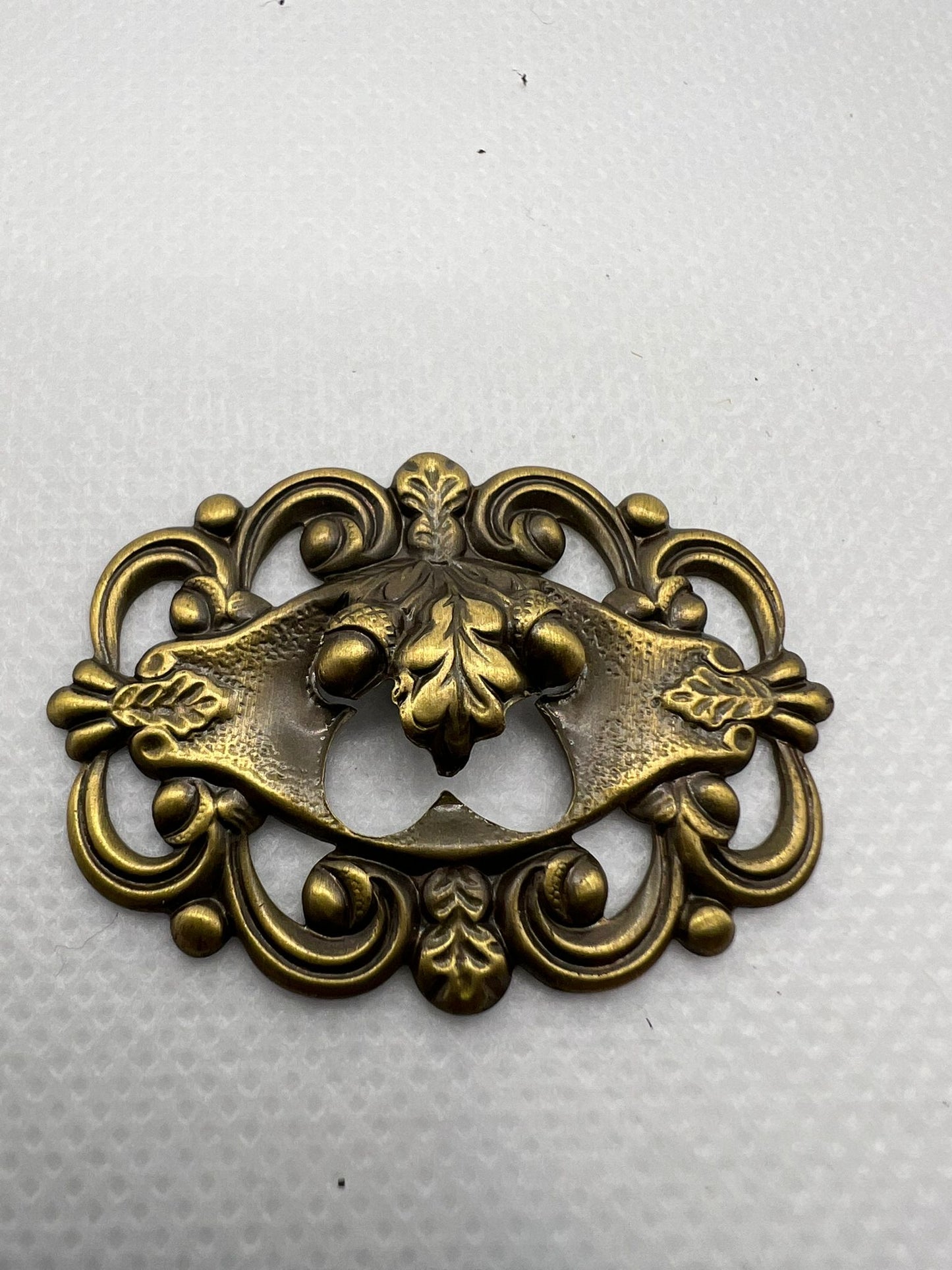 5862 Vintage Rhodium Filigren Schmuckzubehör 40mm