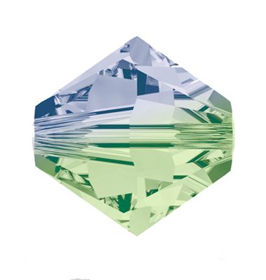 Swarovski® Beads Bicone Provence Lavender Chrysolite Blend 4mm