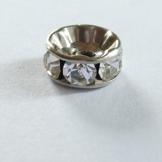 5148 Vintage Perle Zwischenteil Mit Swarovski Kristallen 6.5x3.3mm