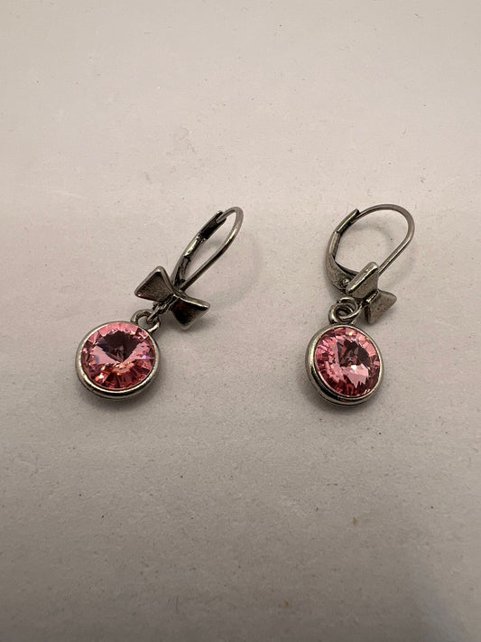 30620 Vintage Swarovski Kristallen Ohrhanger 9mm