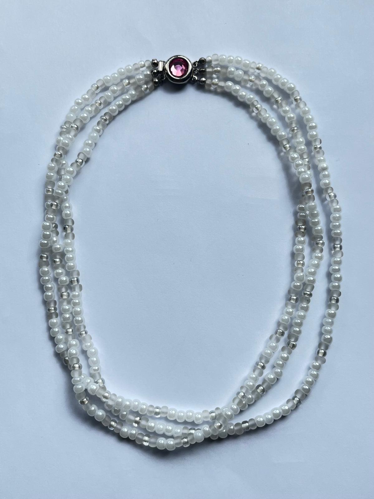 6095 Vintage Swarovski Kristallen Perlenkette 40cm