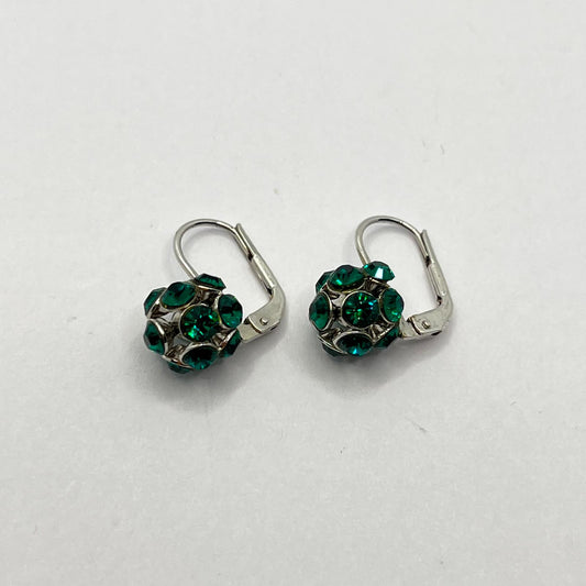 30653 Vintage Swarovski Kristallen Ohrhanger 7mm