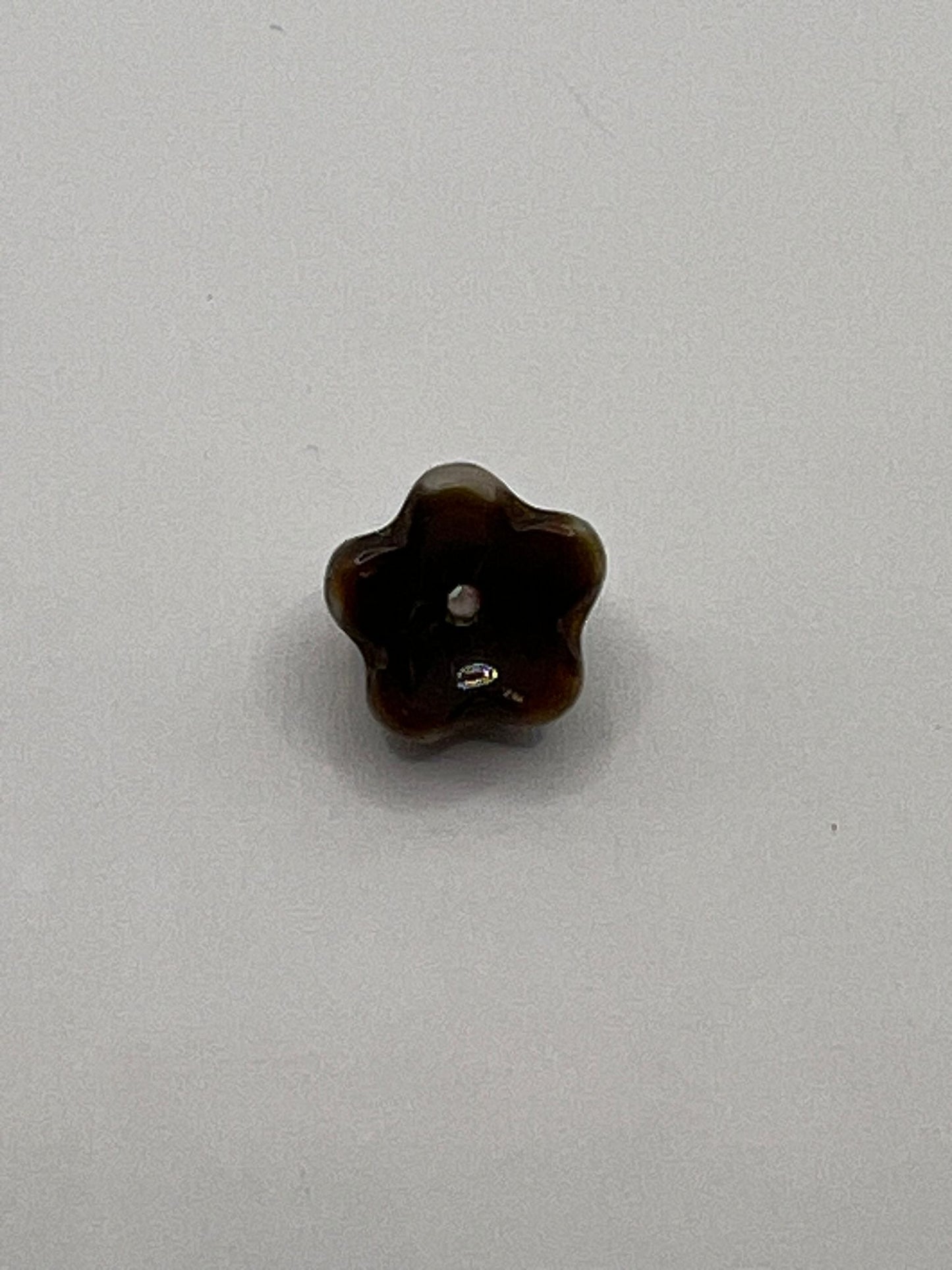 59662 Vintage Glasperle 11mm