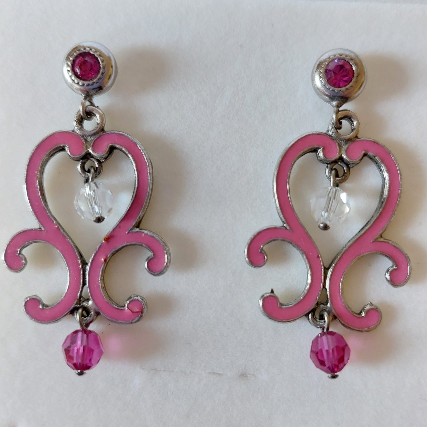 3838 Vintage Earring mit Swarovski Crystals