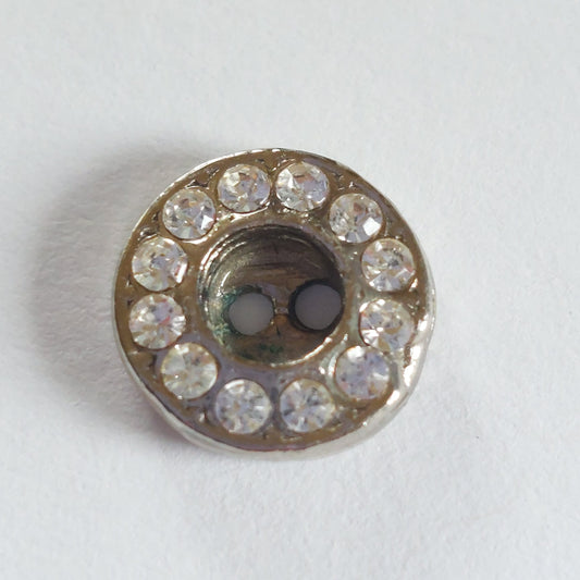 4164 Knopfe mit Swarovski Kristallen 10mm