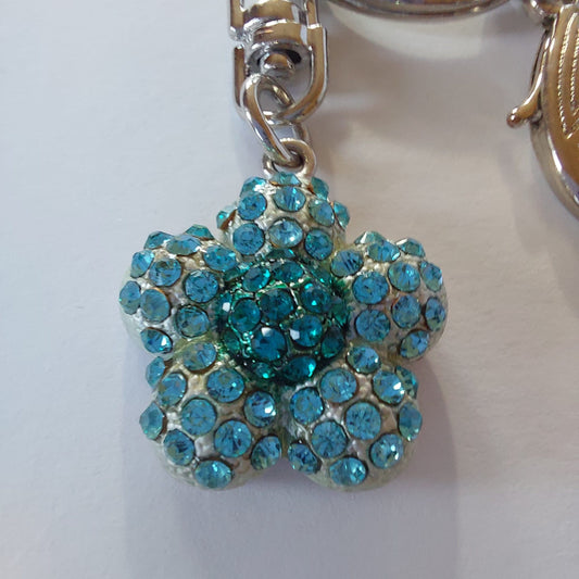 2997 Vintage Schlüsselanhänger mit Swarovski Crystals