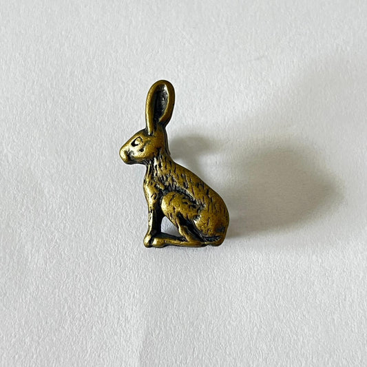 1515 Vintage Hase Anstecknadel 26mm